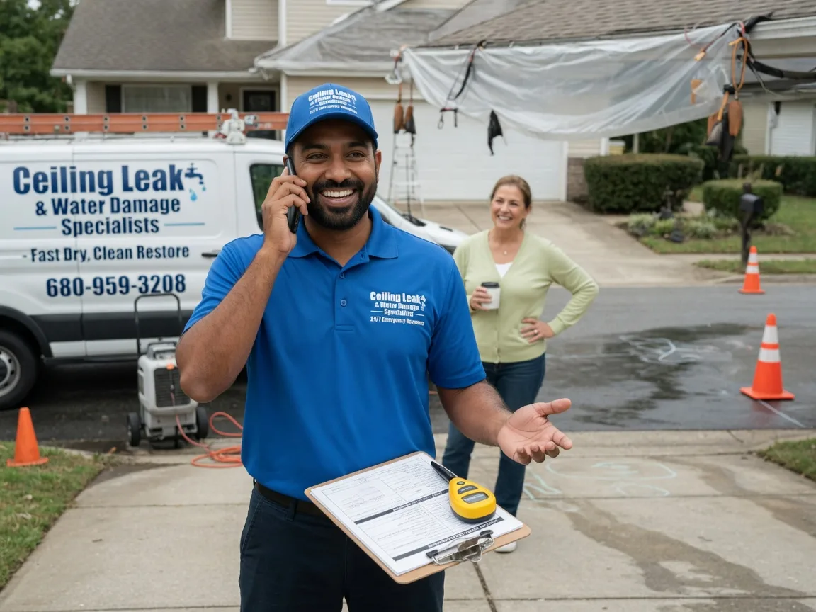 Ceiling Leak Cleanup Jerome, ID FAQs